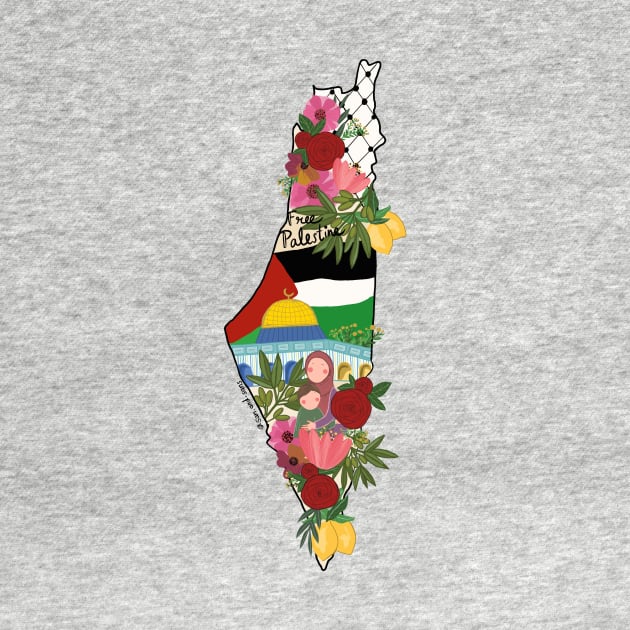 Free palestine by SanMade